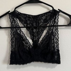 Victorias Secret Black Lace Bralette